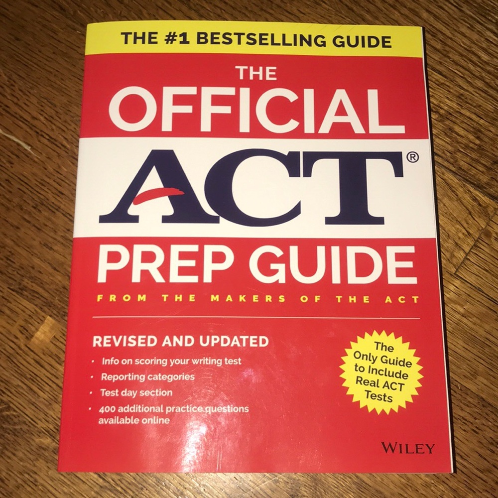 ACT prep book